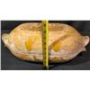 Image 2 : Handcrafted Ceramic Dish With Lid, Marked Canada, 16 Inches Long