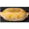Image 4 : Handcrafted Ceramic Dish With Lid, Marked Canada, 16 Inches Long