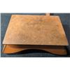Image 10 : Wooden Magazine Rack with Top Shelf and Small Decorative Tray