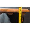 Image 6 : Wooden Magazine Rack with Top Shelf and Small Decorative Tray