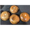 Image 6 : Mid-Century Modern Wooden Salad Bowl Set With Accessories