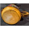 Image 9 : Hand-Painted Wooden Tea Set Featuring Samovar, Teapot, and Cups