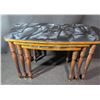 Image 2 : Resin-Like Topped Nesting Tables