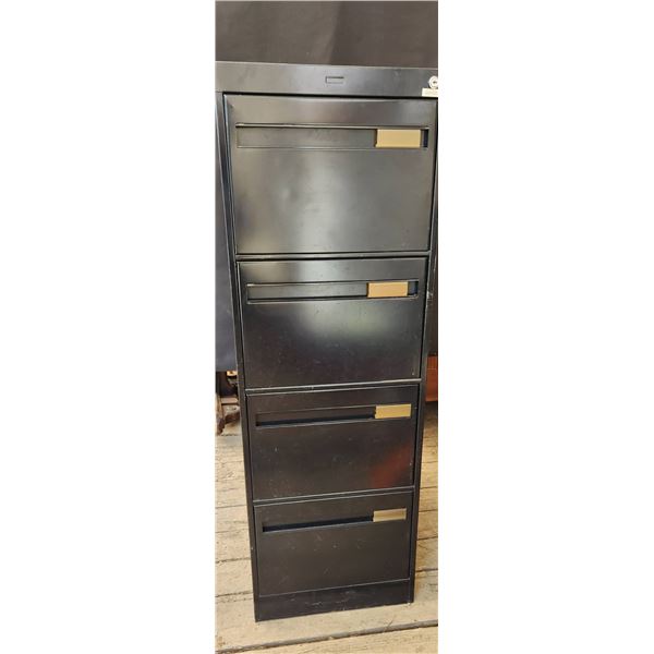 Metal 4-Drawer File Cabinet, 18 x 16.6 x 52.5 Inches, Key Not Included