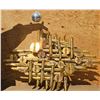 Image 2 : Brass and Metal Outdoor Decorative Wall Accent, 28 x 44 Inches