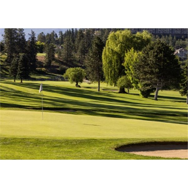 SHANNON LAKE GOLF COURSE, WEST KELOWNA - GOLF "TOUR PACK"
