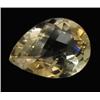 10.19ct Pear Cut Flawless Natural Full of Fire Imperial Topaz Pear Appraisal Estimate $2598 (GEM-208