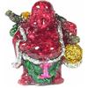 550ct. Ruby & Topaz Chinese Happy Buddha Statue RETAIL $1350 (GEM-4898)