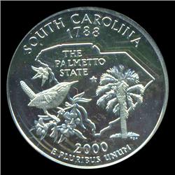 2000S US SC Silver Quarter Graded PR70 DCAM (COI-5431)