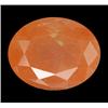 Image 1 : 2.80ct Oval Natural Unheated Copper Orange Andesine Appraisal Etimate $825 (GEM-12873)