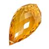 20.88ct Briolette Golden Yellow Citrine NR (GEM-15768B)