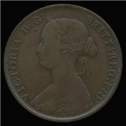 1861 New Brunswick Canada 1c Hi Grade (COI-6680)