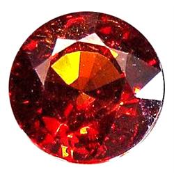 1.09ct Exquisite Round Top Orange Spessartite Garnet  VS (GEM-18786)