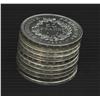 Image 1 : 1974-79 France Silver 50 Francs Unsearched Stack of 10 Mostly BU 8.7 Ounces Silver! (COI-5236)