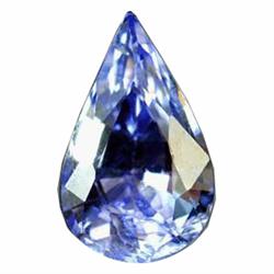 0.90ct Pear Shape Natural Violet Blue Tanzanite Gem  (GEM-20012)
