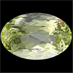 7.93ct Natural Yellow Kunzite Oval Cut VVS (GEM-17282)
