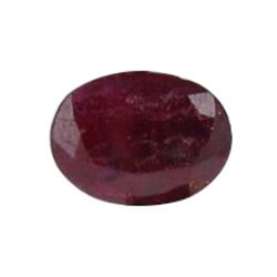 1.44Ct Ruby Blood Red Oval Cut Afghanastan Untreated (GEM-17503)