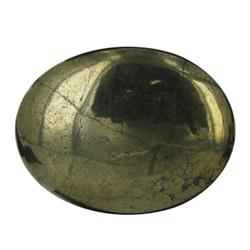 55.28ct Fabulous Cut & Polished Pyrite Gem Oval (GEM-22108)