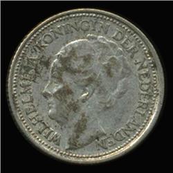 1930 Netherlands Silver 10c Hi Grade SCARCE (COI-6678)