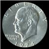 1974S Silver IKE Dollar Coin Uncirculated   (COI-4735)