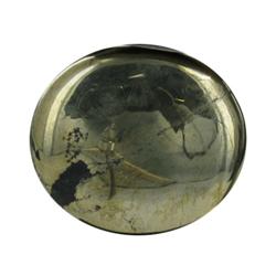 31.05ct Fabulous Cut & Polished Pyrite Gem Oval (GEM-22086)