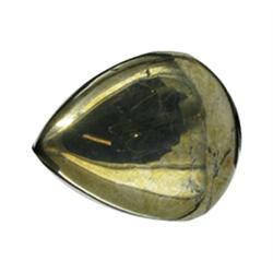 15.13ct Fabulous Cut & Polished Pyrite Gem Pear (GEM-22076)