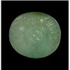 3.40ct. Stunning Green Beautiful Natural Carved Emerald  (GEM-22042)