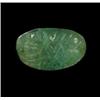 1.96ct. Stunning Green Beautiful Natural Carved Emerald  (GEM-22052)