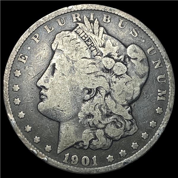 1901 Morgan Silver Dollar LIGHTLY CIRCULATED