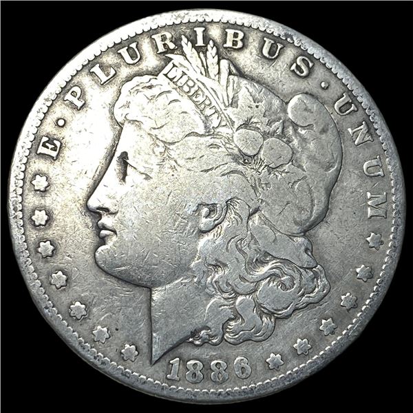 1886-S Silver Morgan Dollar LIGHTLY  CIRCULATED