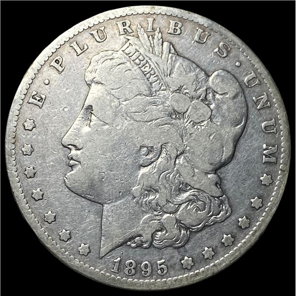 1895-S Silver Morgan Dollar LIGHTLY  CIRCULATED