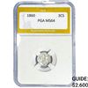 Image 1 : 1860 Silver Three Cent PGA MS64