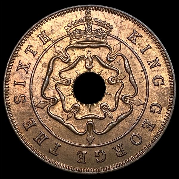 1949 Sothern Rhodesia Bronze Penny
