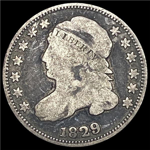 1829 Capped Bust Dime LIGHTLY CIRCULATED