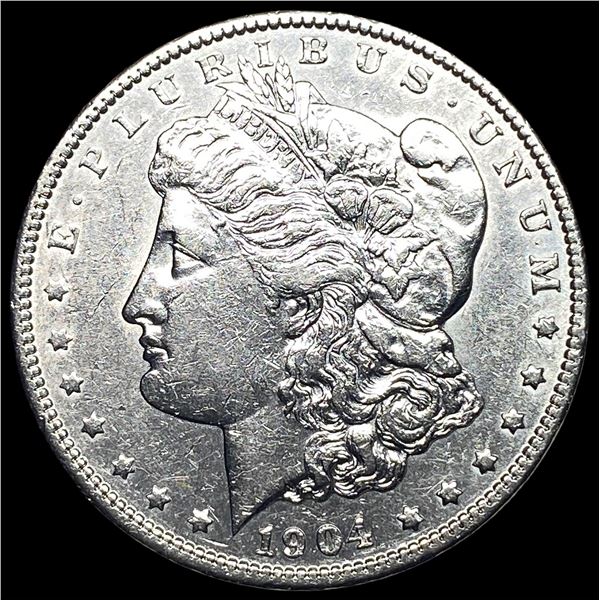 1904 Morgan Silver Dollar CLOSELY UNCIRCULATED