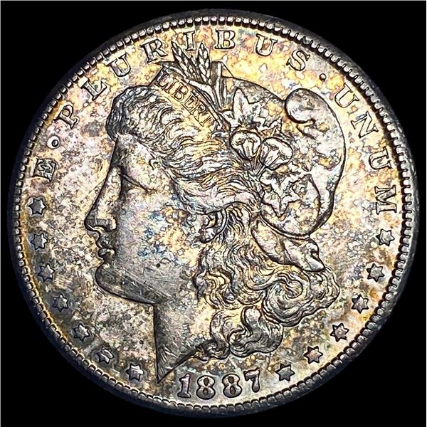 1887-S Morgan Silver Dollar CLOSELY UNCIRCULATED