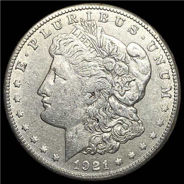1921 Silver Morgan Dollar NEARLY UNCIRCULATED