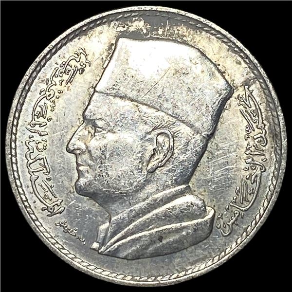 1960 Morocco Silver 1 Dirham HIGH GRADE