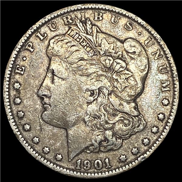 1901 Morgan Silver Dollar NEARLY UNCIRCULATED