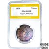 Image 1 : 1838 Token Copper, Mint Drop PGA AU58