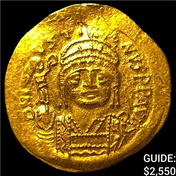 Byzantine Justin II 565-578 AD Gold Solidus