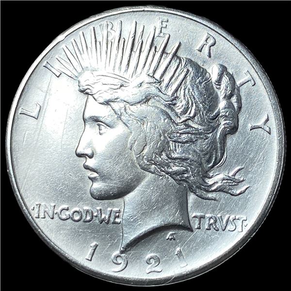 1921 Silver Peace Dollar CLOSELY UNCIRCULATED