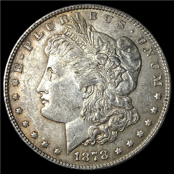 1878 Silver Morgan Dollar CLOSELY UNCIRCULATED