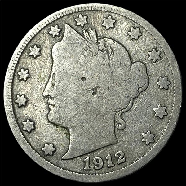 1912-S Liberty Head Nickel NICELY CIRCULATED