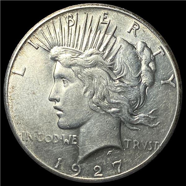 1927 Peace Silver Dollar CHOICE AU