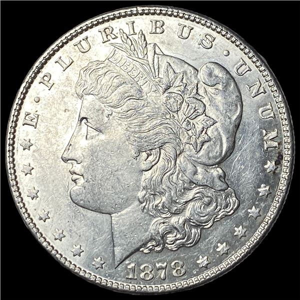 1878 Silver Morgan Dollar CLOSELY UNCIRCULATED