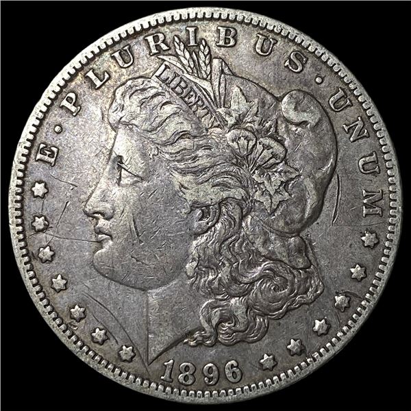1896-O Silver Morgan Dollar NEARLY UNCIRCULATED