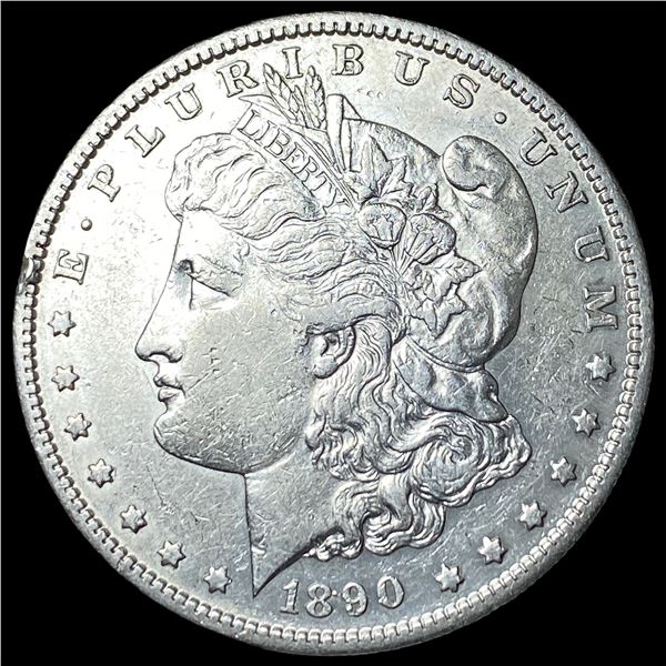 1890-S Silver Morgan Dollar CHOICE AU