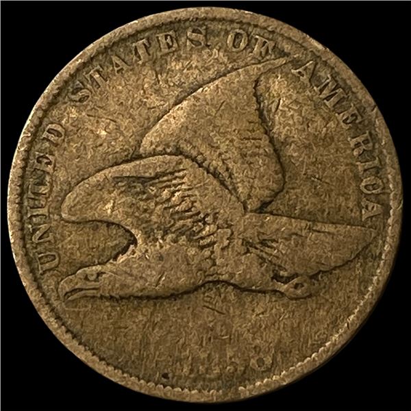 1858 Flying Eagle Cent NICELY CIRCULATED