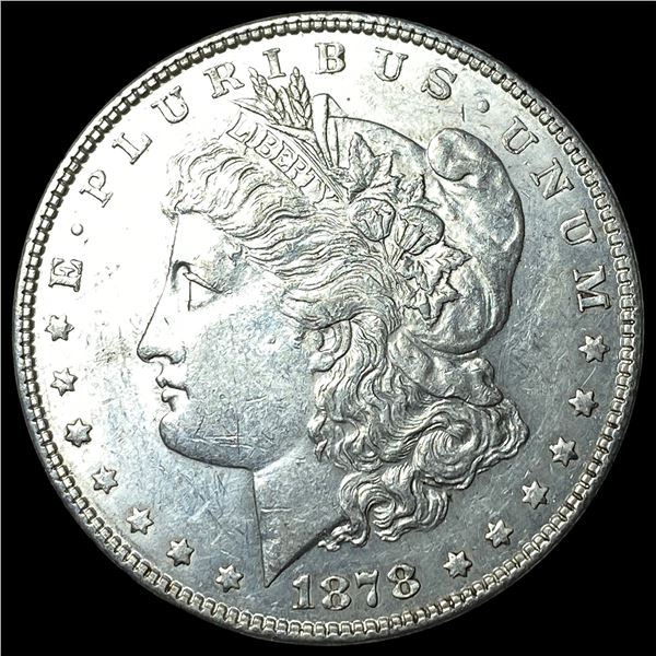 1878 Silver Morgan Dollar CLOSELY UNCIRCULATED